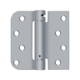 4" x 4" x 5/8" x SQ Spring Hinge, UL Listed