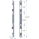 78020887 1/2? Height Keeper for Rockwell Apex Dual Point Sliding Door Lock in Stainless Steel