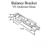 Balance Bracket, VE Andersen/Alcan