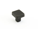 Schaub Vinci - Knob - Square - 1-1/4" dia