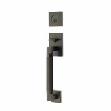 Emtek 4209 Hercules Knurled Full Length Dummy Set Entrance Handleset - Brass Tubular