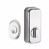 Emtek EMP8458 Saratoga Deadbolt - Brass - Single Cylinder - EMPowered Upgrade