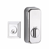 Emtek EMP8479 Wilshire Deadbolt - Classic Brass - Single Cylinder - EMPowered Upgrade