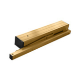 LCN 4310ME SENTRONIC, Surface-Mounted Heavy Duty Fire/Life Safety Track Closer - Powder Coat Finish