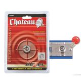 Chateau C-480-CD-KD1 Bezel® Cylinder Lock with Red Line Overlock, Keyed Different, Carded