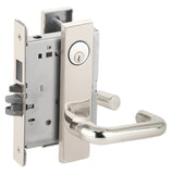 Schlage L9453P 03L Entrance Mortise Lock with Deadbolt, 03 Lever, L Escutcheon