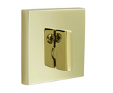 Baldwin 8220402B BALD EVOLVED SQUARED SINGLE CYL Deadbolt, Distressed Oil Rubbed Bronze