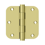 3-1/2" x 3-1/2" x 5/8" Radius Hinges