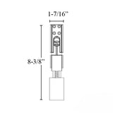 LOCKING ULTIMATE LITE BOLT FOR ASTRAGAL, LOWER-362047