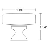 Emtek Windsor 1 5/8 Inch Crystal Knob - 86566