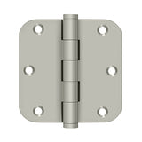 3-1/2" x 3-1/2" x 5/8" Radius Hinges