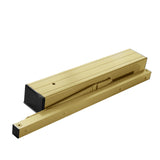 LCN 4310ME SENTRONIC, Surface-Mounted Heavy Duty Fire/Life Safety Track Closer - Plated Finish