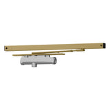 LCN 3130 Concealed In Interior Door Single Lever Arm Track Closer - plated finishes