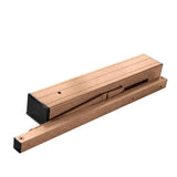 LCN 4310ME SENTRONIC, Surface-Mounted Heavy Duty Fire/Life Safety Track Closer - Plated Finish