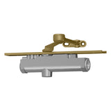 LCN 3030 Concealed In Interior Door, Double Lever Arm Closer - Plated Finish