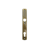 HOPPE CONTEMPORARY INTERIOR BACKPLATE M216N FOR ACTIVE/INACTIVE HANDLESETS - ANTIQUE BRASS