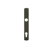HOPPE CONTEMPORARY EXTERIOR BACKPLATE M216N FOR ACTIVE HANDLESETS - OIL-RUBBED BRASS