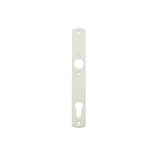 HOPPE CONTEMPORARY INTERIOR BACKPLATE M216N FOR ACTIVE/INACTIVE HANDLESETS - PURE WHITE