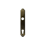 HOPPE TRADITIONAL INTERIOR BACKPLATE M374N FOR ACTIVE/INACTIVE HANDLESETS - ANTIQUE BRASS