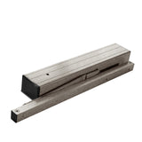 LCN 4310ME SENTRONIC, Surface-Mounted Heavy Duty Fire/Life Safety Track Closer - Plated Finish