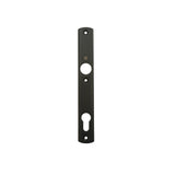 HOPPE CONTEMPORARY INTERIOR BACKPLATE M216N FOR ACTIVE/INACTIVE HANDLESETS - MATTE BLACK
