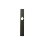 HOPPE CONTEMPORARY EXTERIOR BACKPLATE M216N FOR INACTIVE HANDLESETS - MATTE BLACK