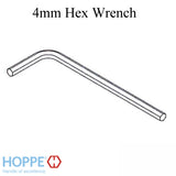 Hoppe 4mm Hex / Allen Wrench, Large - Black