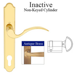 Handleset In-Active M112PL/374 - Antique Brass, 8763127