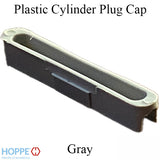 CES Cylinder Plug, Plastic Cap - Gray