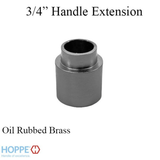 HOPPE HANDLE EXTENSION, ACTIVE / INACTIVE TRIM 3/4" (20MM) - OIL RUBBED BRASS
