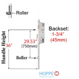 Hoppe 16mm Manual Gear, 45/92, Roller @ 29.53", 1" D/B - 8778223