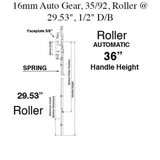 Hoppe 16mm Auto Gear, 35/92, Roller @ 29.53", 1/2" D/B - 8778275