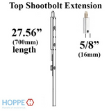 HOPPE 16mm Manual Top Extension, Shootbolt 27.56