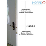 Hoppe 16mm Manual Top Extension, Roundbolt @ 32.13", 48.03" Length - 8778663