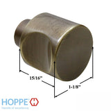 H-Knob, CES Euro Cylinder Thumbturn - Antique Brass