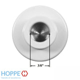 H-Knob, CES Euro Cylinder Thumbturn - Pure White