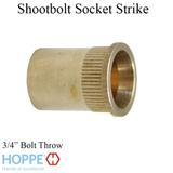 Socket Strike Plate, RS60276, 0.55 x 0.79 - Brass, 8784663