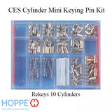 Mini CES Cylinder Keying Pin Kit - Enough pins for about 10 rekeys.