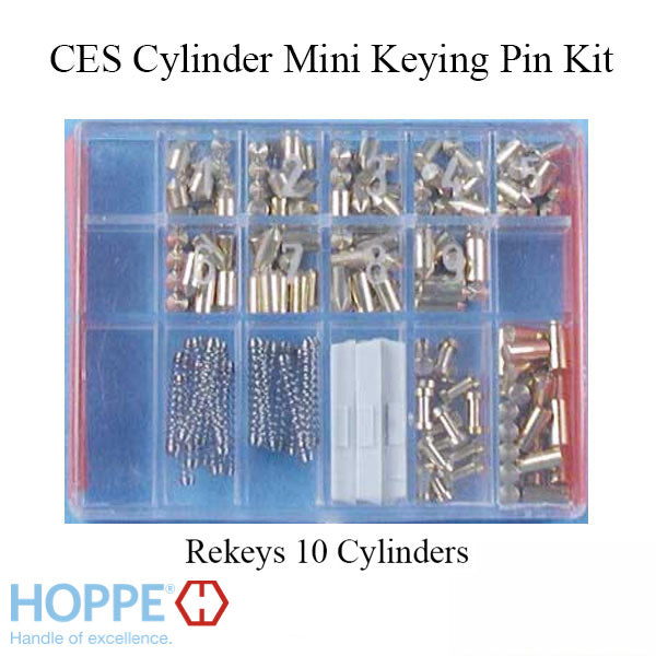 Mini CES Cylinder Keying Pin Kit - Enough pins for about 10 rekeys ...