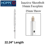 HOPPE 16mm Inactive Top Extension, 25mm Shootbolt Throw, 22.24” Length - 8786979