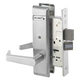 Accentra (formerly Yale)  AUVN 8802FL Privacy, Bedroom, or Bath Mortise Lock with Double Indicator Inside/Outside, Augusta Lever, VN Escutcheon