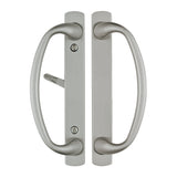 88060002 Charlotte Sliding Door Handle Set with 3-15/16″ CTC Screw Holes in Brushed Stainless