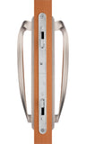 88300003 ROCKWELL MODENA CONTEMPORARY SLIDING PATIO DOOR HANDLE IN BRUSHED NICKEL FINISH