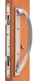 88300003 ROCKWELL MODENA CONTEMPORARY SLIDING PATIO DOOR HANDLE IN BRUSHED NICKEL FINISH