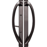 88300004TB Rockwell Modena Contemporary Sliding Patio Door Handle in Tuscan Bronze
