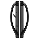 88300014MBL Rockwell Modena Contemporary Sliding Patio Door Handle in Matte Black