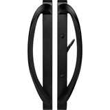 88300US10B ROCKWELL MODENA CONTEMPORARY SLIDING PATIO DOOR HANDLE IN ANTIQUE BLACK FINISH