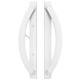 88310011OWH- Rockwell Sarasota Custom Sliding Door Handleset in White Finish