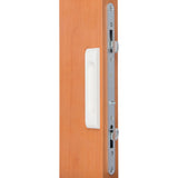 88320011OWH- Rockwell Sarasota Sliding Door Handleset with Exterior Finger Pull in White Finish