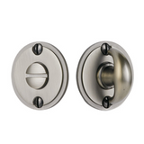 Emtek 828TP Classic Thumbturn Privacy Bolt - Use with Brass Passage Set
